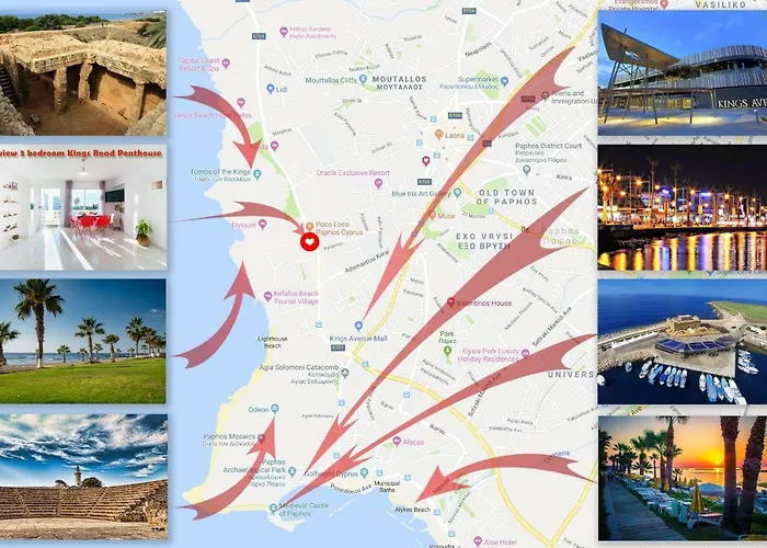 Seaview 3 Bedroom Kings Road Penthouse パ フォス